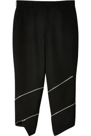 Comme des Garçons Pantalones capri con cierre