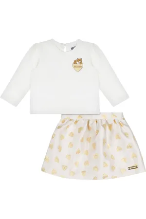 Moschino Conjunto de falda con motivo de corazón