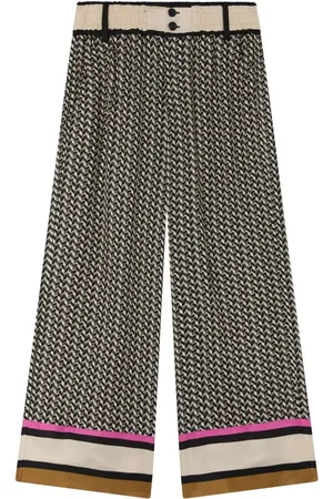 Pinko Pantalones de sarga con tiro alto