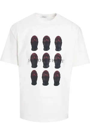 Ih Nom Uh Nit Playera con estampado de máscaras