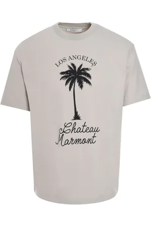 Ih Nom Uh Nit Playera con palmeras estampadas