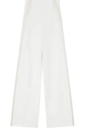 Pinko Pantalones anchos con banda lateral