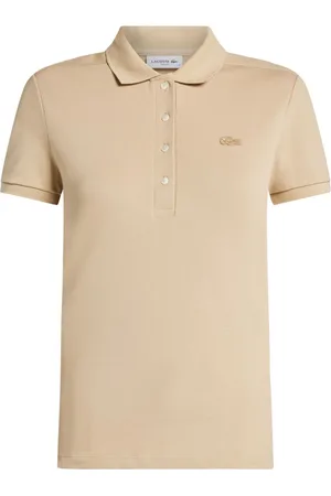 Lacoste Playera tipo polo con aplique del logo