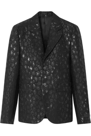 VERSACE Blazer estampado con botones
