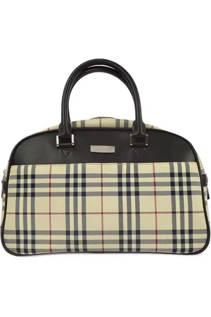 Burberry Bolsa de mano con motivo Vintage Check 1990-2000