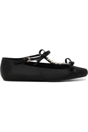 Giambattista Valli Flats con detalles de strass