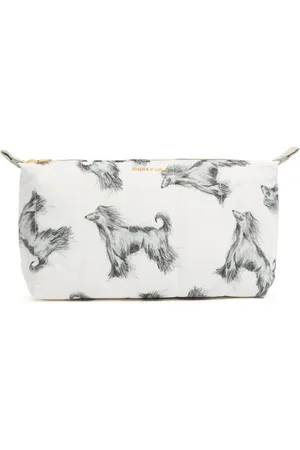 Bimba y Lola Cosmetiquera con estampado Greyhound grande