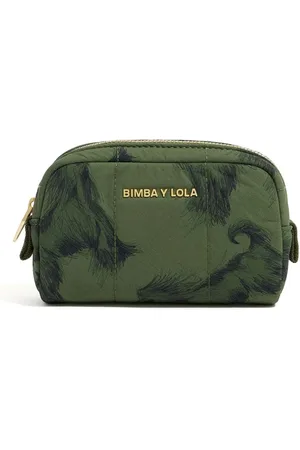 Bimba y Lola Cosmetiquera mini con estampado Greyhound