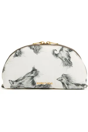 Bimba y Lola Cosmetiquera mediana con estampado Greyhound