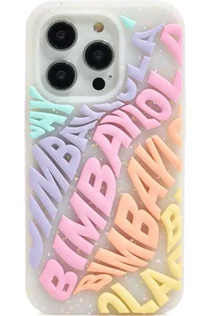 Bimba y Lola Funda para iPhone 14 Pro con logo en relieve