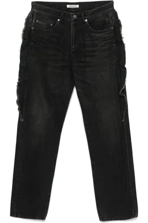 UNDERCOVER Jeans con detalles deshilachados