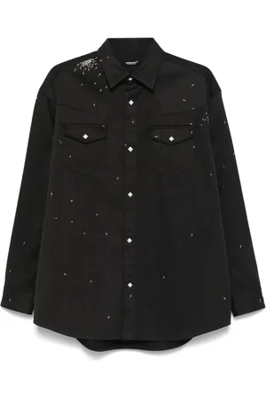 UNDERCOVER Camisa con motivo de cruz