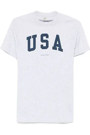 Sporty & Rich Playera con estampado USA