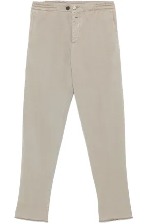 Kiton Pantalones con diseño tejido