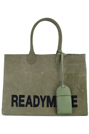 READYMADE Tote con logo estampado
