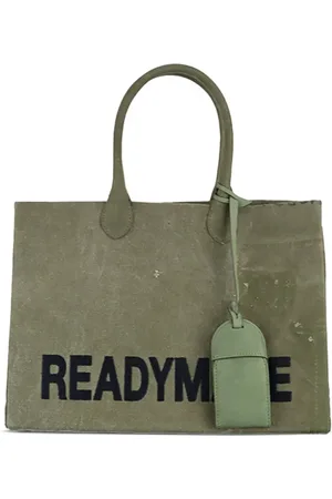 READYMADE Tote con logo estampado