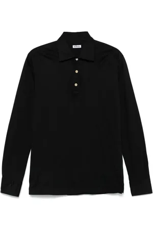 Kiton Playera tipo polo de tejido jersey