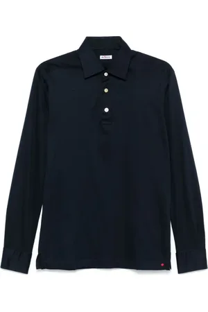 Kiton Playera tipo polo de tejido jersey