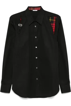 Alexander McQueen Camisa Macqueen Tartan-Harness
