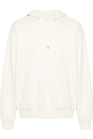 Givenchy Hoodie corta con bordado 4G
