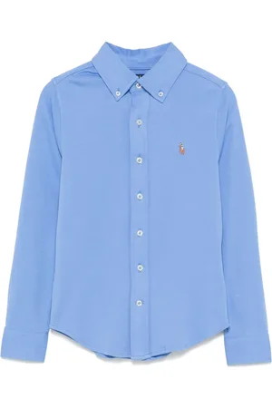 Ralph Lauren Playera tipo polo con motivo bordado