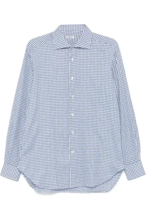 Kiton Camisa a cuadros gingham