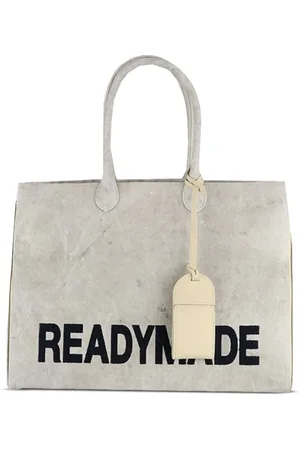 READYMADE Tote con logo estampado