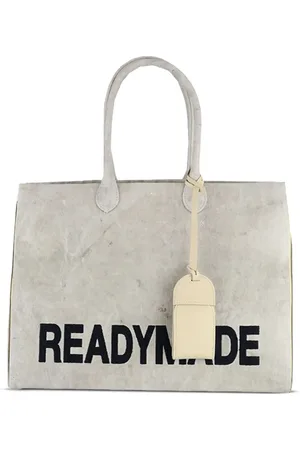 READYMADE Tote con logo estampado