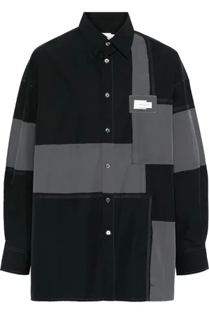 Feng Chen Wang Camisa con diseño patchwork