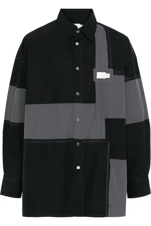 Feng Chen Wang Camisa con diseño patchwork