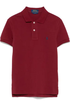 Ralph Lauren Playera tipo polo con motivo bordado