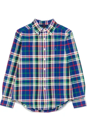 Ralph Lauren Camisa con cuadros estampados