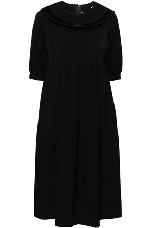 Comme des Garçons Vestido con cuello marinero