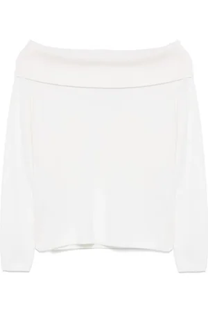 Allude Suéter con hombros descubiertos