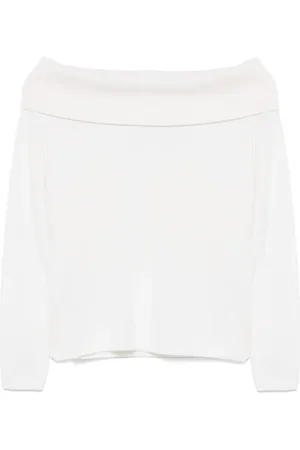 Allude Suéter con hombros descubiertos