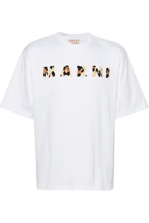 Marni Playera con logo estampado