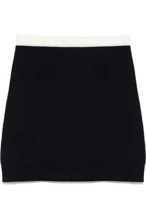 Claudie Pierlot Falda corta con diseño tejido