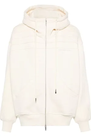 Feng Chen Wang Hoodie con detalle de costuras