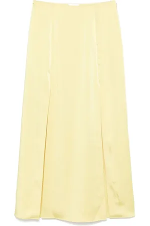 Claudie Pierlot Falda larga con diseño plisado