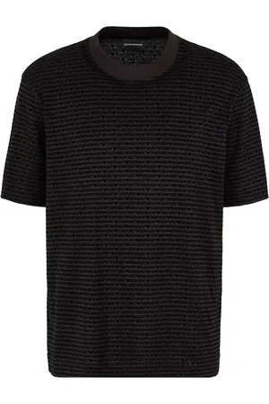 Emporio Armani Playera con logo estampado