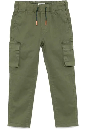Scotch&Soda Pantalones cargo con diseño recto