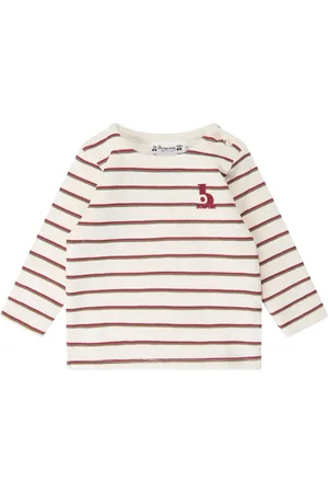 BONPOINT Playera con motivo de rayas