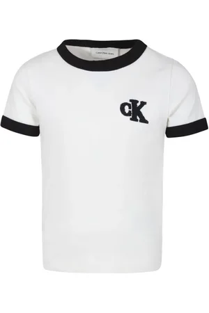 Calvin Klein Playera con ribete en contraste