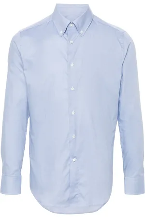 CANALI Camisa con cuadros estampados