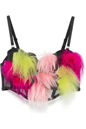 LOULOU Top estilo bustier con detalle