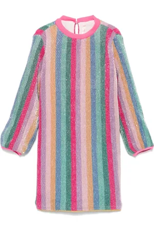 Billieblush Vestido con motivo de arcoíris