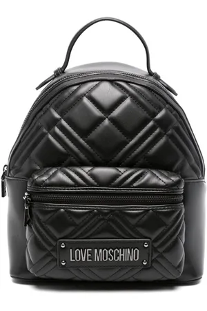 Moschino Mochila con letras del logo