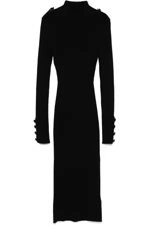 Dondup Vestido midi tejido de canalé