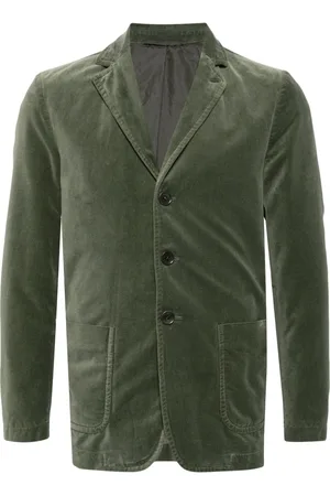 Aspesi Blazer de terciopelo con botones