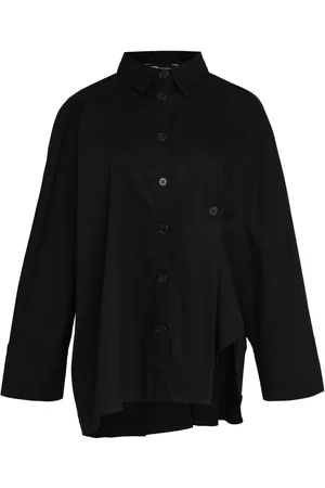 Uma Raquel Davidowicz Camisa asimétrica manga larga